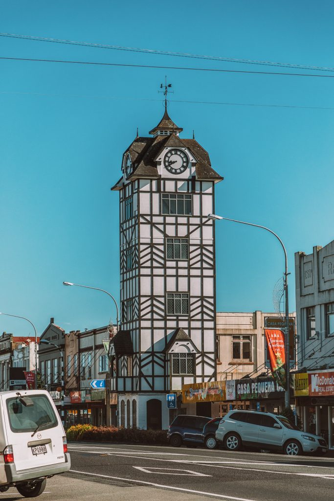 Glockenspiel in Stratford, Taranaki