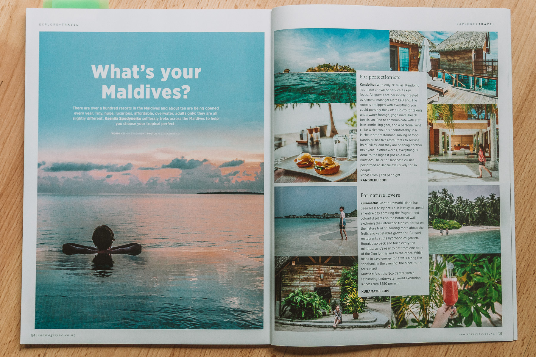 magazine article about travel