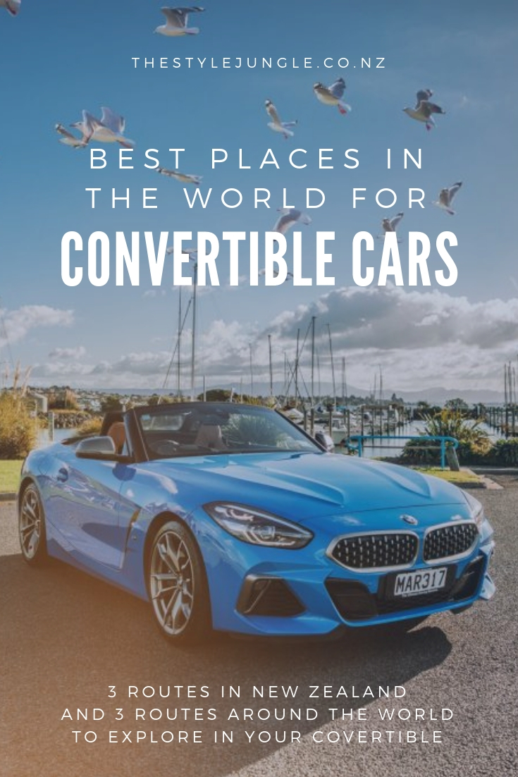 Convertible cars are made for scenic routes. This article includes three best places in New Zealand to take your covertible to, as well as the most picturesque places for a road trip around the world.