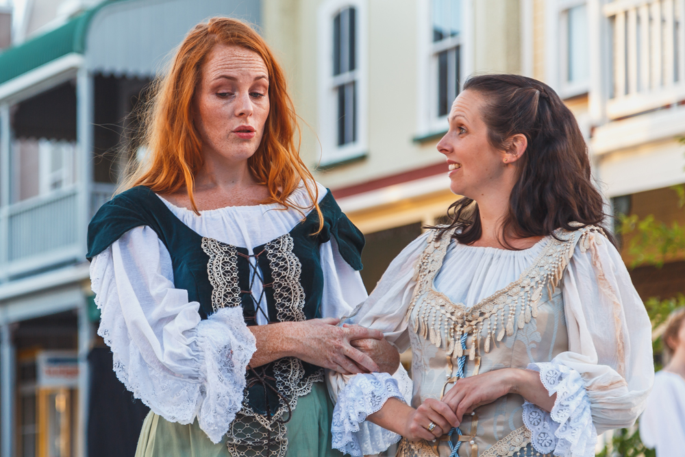 Outdoor Shakespeare Play in Tauranga Historic Village